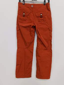 Kuhl Women's Orange Splash Roll-Up Pants Size 4S alternative image
