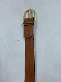 Yves Saint Laurent Brown Belt - Size One Size alternative image
