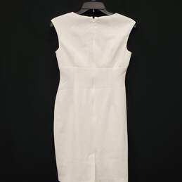 Adrianna Papell Women Ivory Dress Sz 2P NWT alternative image