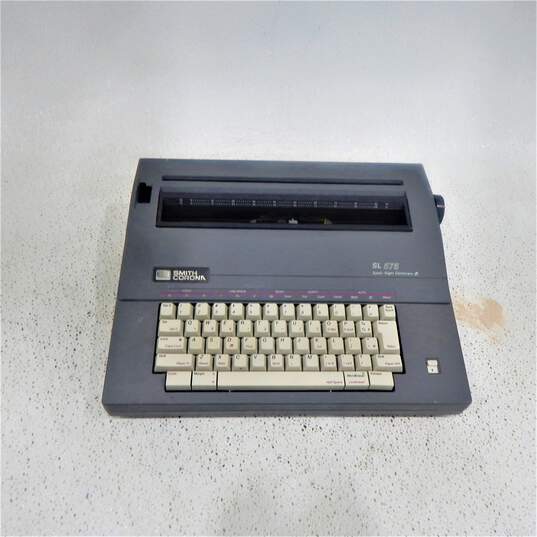 Smith Corona SL 575 Spell-Right Dictionary 5A-A Electric Typewriter w/ Cover image number 1