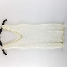 BCBGMaxazria Women Sequin Sleeveless Dress with slip XS NWT alternative image