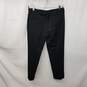Prada Wool Blend Cuffed Black Dress Pants Men's Size 40 image number 2