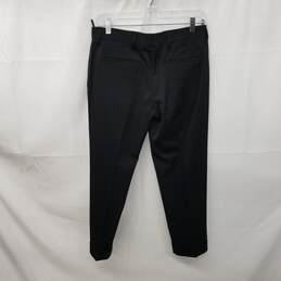 Prada Wool Blend Cuffed Black Dress Pants Men's Size 40 alternative image