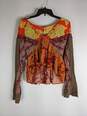 Free People Women Floral Print Blouse XS image number 1