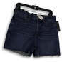 NWT Womens Blue Denim Medium Wash Girlfriend Cut-Off Shorts Size 29/8 image number 1