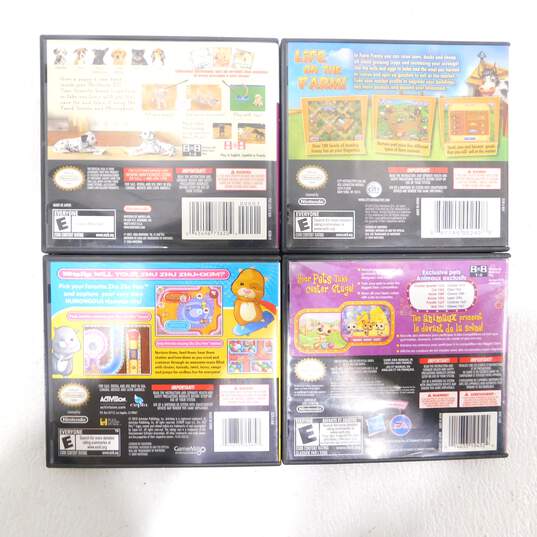 Navy Blue Nintendo DS Lite - China Model USG-001 W/ 8 Games - Nintendogs - Gardening Mama image number 5