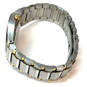 Designer Bulova Silver-Tone Stainless Steel Round Dial Analog Wristwatch image number 3