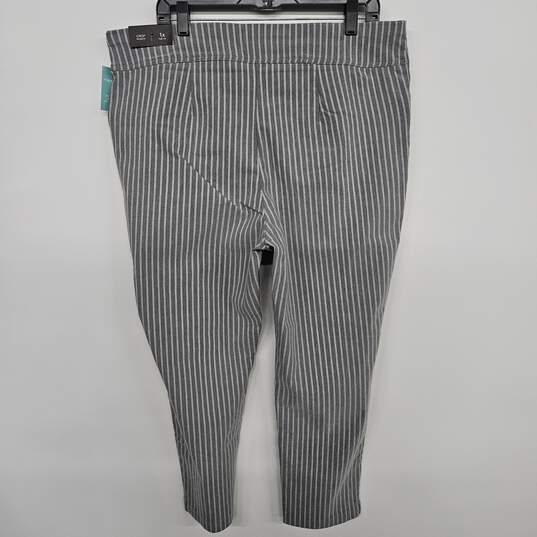Bengaline Striped Cropped Dress Pant image number 2