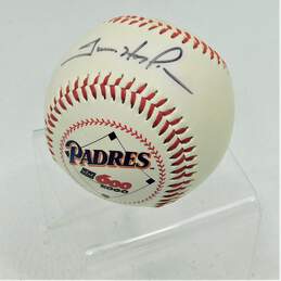 HOF Trevor Hoffman Autographed Baseball San Diego Padres