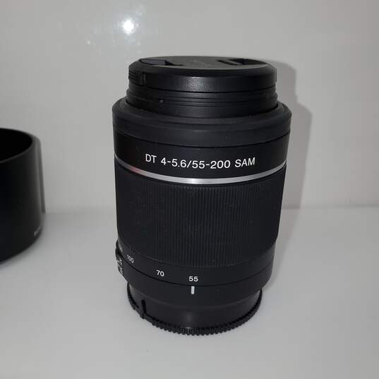 Untested Alpha DT55-200mm F4-5.6 SAM Lens IOB P/R image number 3