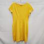 Ellen Tracy WM's Chic Summer Yellow Cocktail Sheath Dress Size SM image number 2