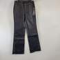 Pamela McCoy Women Black Leather Studded Pants Sz6 NWT image number 1
