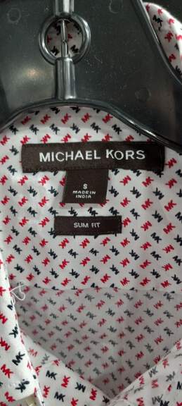 Michael Kors Men's Summer1 SS Slim Fit Button Up Shirt Size S NWT alternative image