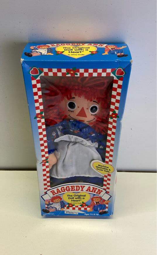 Raggedy Ann The Original Doll With A Heart By Johnny Gruelle 1996 Hasbro NIB image number 6