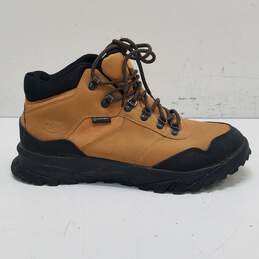 Timberland Men's Lincoln Peak Mid Waterproof Tan Hiking Boots Sz. 9.5