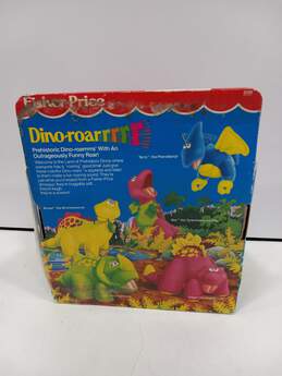 Vintage Fisher Price Dino-Roar 'Stego the Stegosaurus' Plush Toy alternative image
