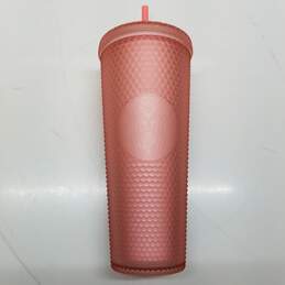 Starbucks Pink Lemonade Soft-Touch Studded Cold Cup Tumbler Venti 24oz