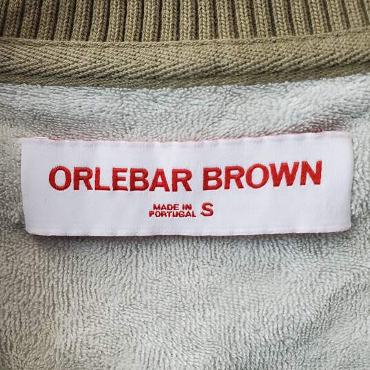 Orlebar Brown Green Cotton Polo Shirt Size S image number 3
