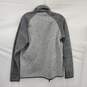 Patagonia WM's Heather Gray Polyester & Fleece Zipper Jacket Size SM image number 2