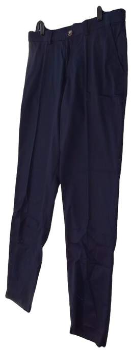 Bradley Allen Men's Blue Straight Leg Dress Pants Size 36 alternative image