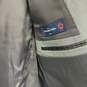Ermenegildo Zegna Mens Gray Two Button Blazer & Pant Suit Set Size 44L W38 w/COA image number 9