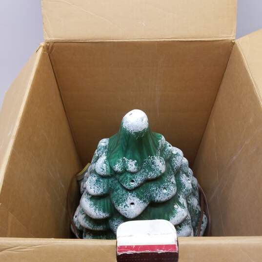Marcia Ceramics Christmas Tree CTL-20-COLD AS IS, CHIPPED image number 4