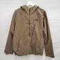 The North Face MN's Cryptic Full Zip Fleece Lining Brown Hoody Jacket Size S image number 1