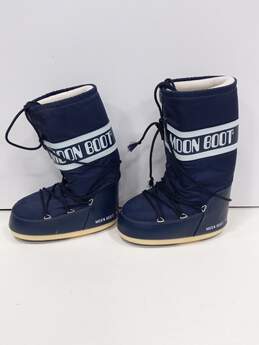 Tecnica Moon Boot Blue Snow Boots Size US 7/8.5 alternative image