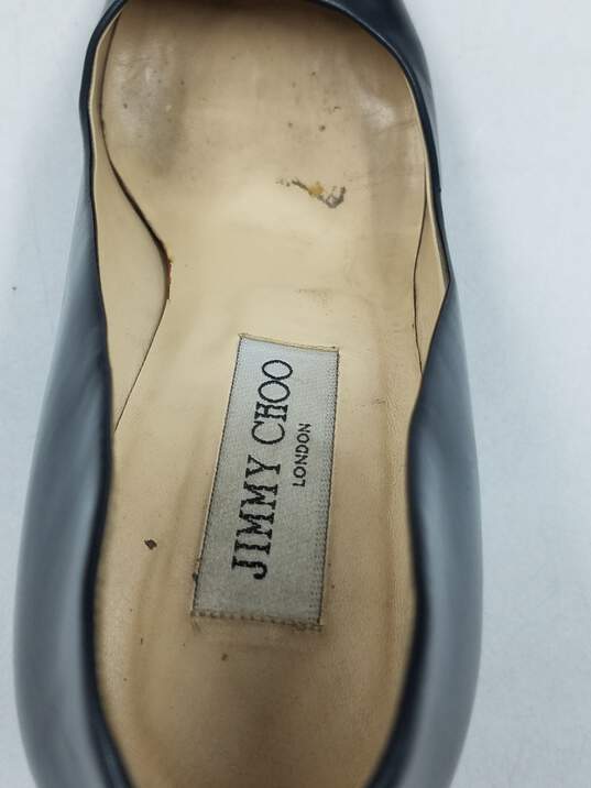 Authentic Jimmy Choo Black Classic Pump W 7 image number 8