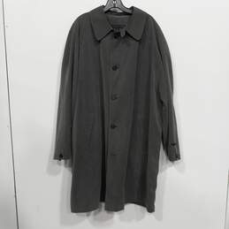 London Fog Gray Trench Coat Women's Size 44R