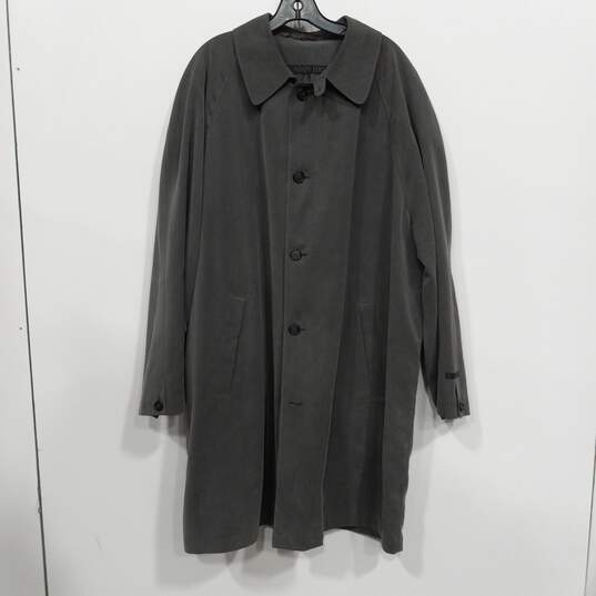 London Fog Gray Trench Coat Women's Size 44R image number 1