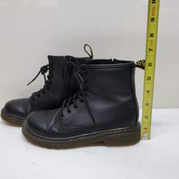 Dr Martens Black Leather Boots alternative image