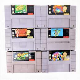 Super Nintendo SNES Video Game Lot of 6 Loose Zelda alternative image
