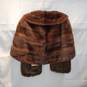 Elegante A Lisko Original Brown Mink Fur Jacket No Size Tag image number 2