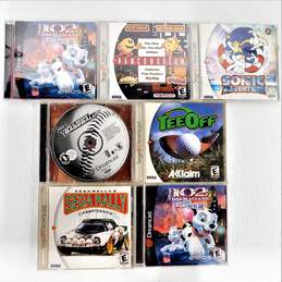 Sega Dreamcast Video Game Bundle Lot of 7