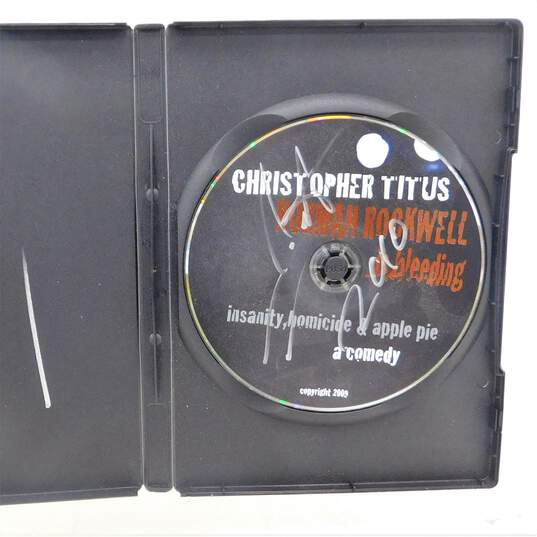 Christopher Titus Signed DVD Norman Rockwell Is Bleeding image number 2