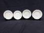 Noritake Bone China 18pc White w/ Silver Tone Trim Plates & Cups Bundle image number 6