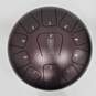 Unbranded Purple 11-Note Key of C Steel Tongue Drum w/ Case and Accessories image number 3
