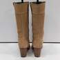 Timberland Women's Waterproof Leather Heeled Boots Tan Size 7.5 image number 4