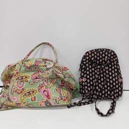 Pair Of Vera Bradley Quilted Bags alternative image