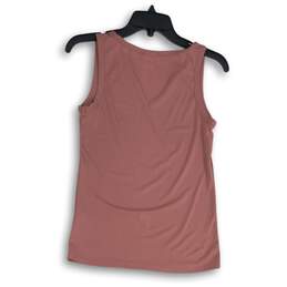 NWT Olivia Rae Womens Pink V-Neck Sleeveless Pullover Tank Top Size M alternative image
