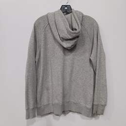 Women's Gray Hooded Sweatshirt Size Large alternative image