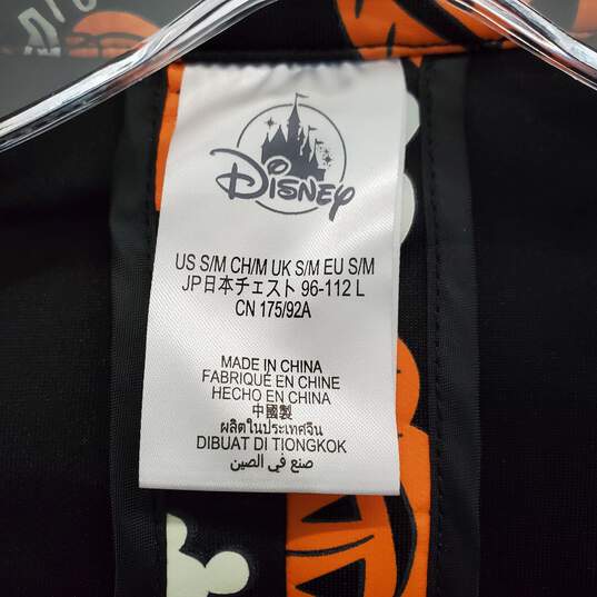 MEN'S DISNEY MICKEY MOUSE PUMPKIN GLOW IN THE DARK BLAZER JACKET SIZE SMALL NWT image number 3