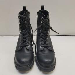 MIA Tauren Lug Sole Combat Boots Black 7.5
