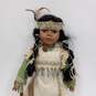 Native American Girl 16 Inch Doll w/ Dream Catcher image number 1