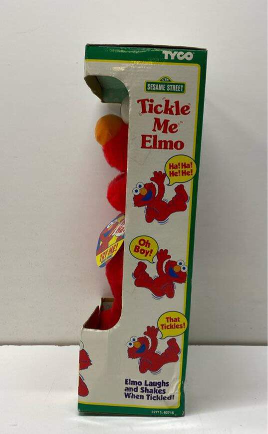Tyco Red Sesame Street Tickle Me Elmo 32715 image number 4