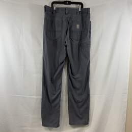 Men's Grey Relaxed Fit Chinos, Sz. 34x34