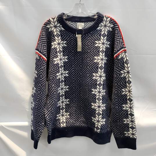 J Crew Knit Lambswool Pullover Sweater NWT Size L image number 1