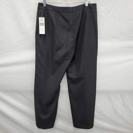 NWT Kasper Petite WM's Gray Pinstripe Suit Trousers Size 12P / Pants ONLY alternative image