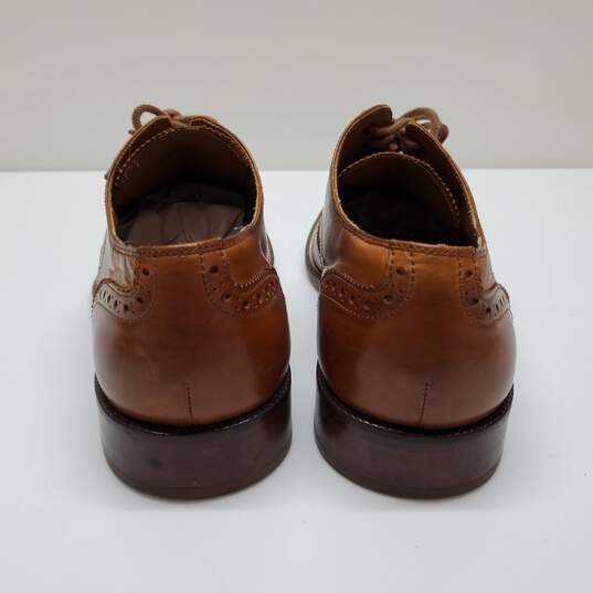Cole Haan Brown Leather Wingtip Oxford Dress Shoes Men's Size 10 M image number 5